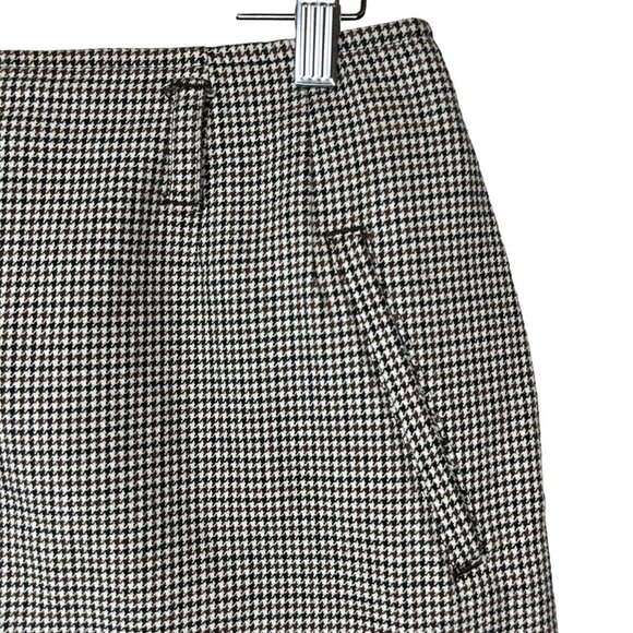VTG Guess Houndstooth Mini Skirt S - Picture 2 of 4